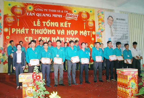 bidrico tổng kết phát thưởng và họp mặt đầu năm