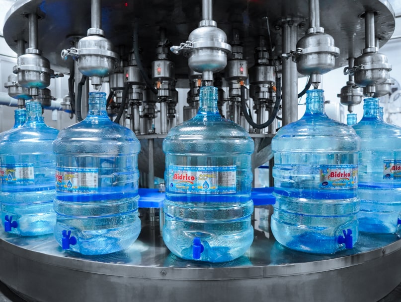 Dây chuyền sản xuất nước bình 19l
